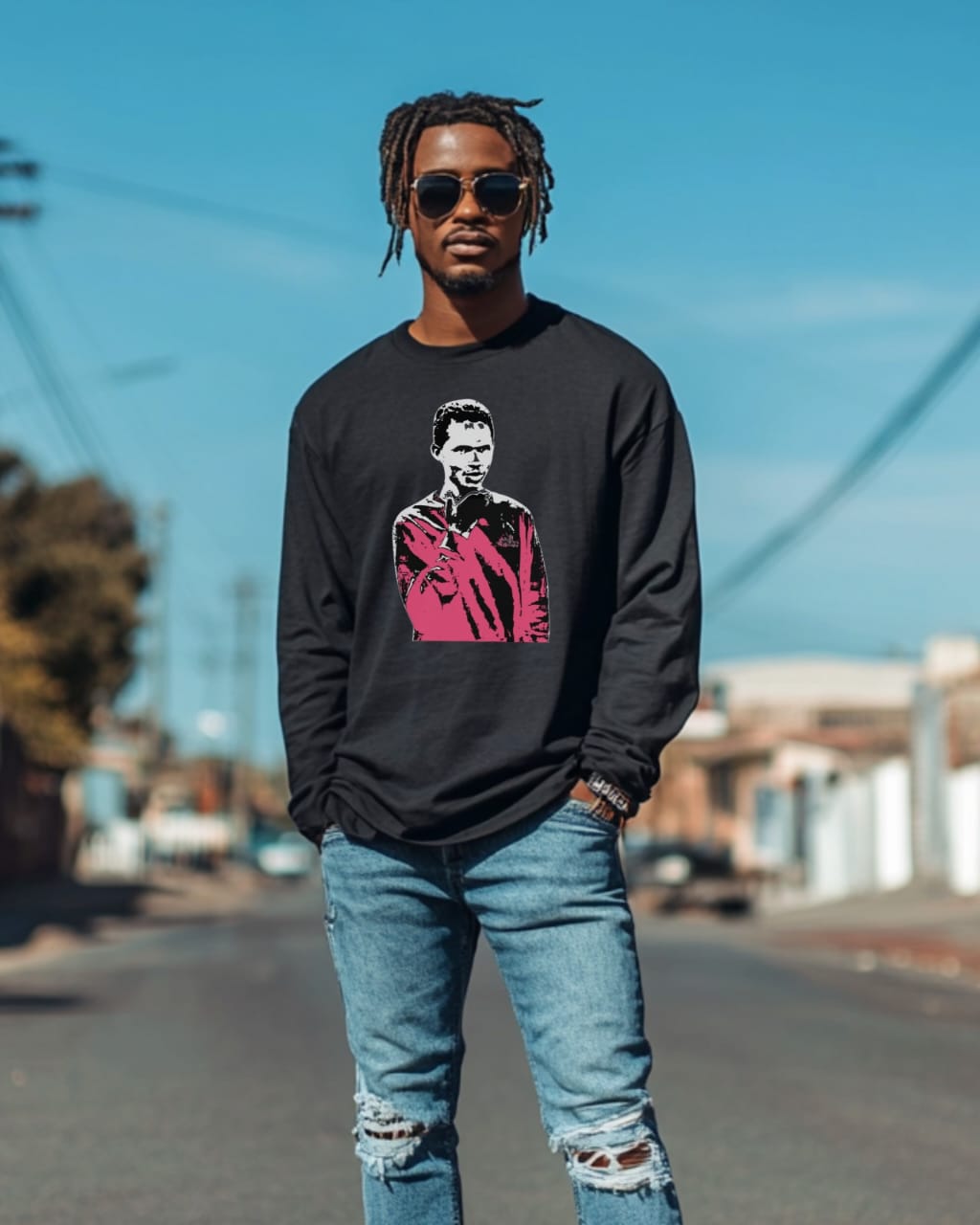 Pope of Pop Culture T-Shirt long sleeve